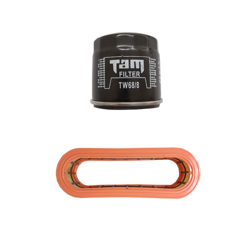 فیلتر روغن خودرو تام مدل tw 68_8  به همراه فیلتر هوا